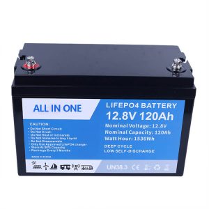 Пуњива батерија 12В 120Ах литијум-јонска батерија