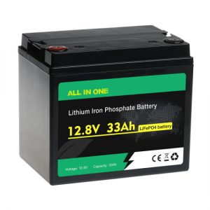 Све у једном 26650 лифепо4 12В 33ах литијум -гвожђе -фосфатна батерија